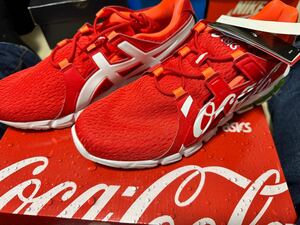 未使用 ASICS SPORTSTYLE GEL-QUANTUM 90 TYO COCA COLA　27㎝ アシックス スポーツスタイル ゲル クァンタム 90 コカコーラ