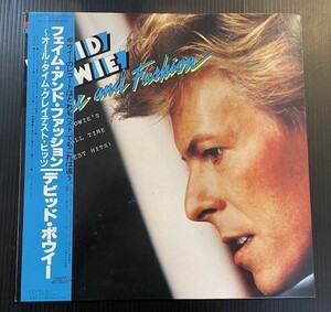 デヴィッド・ボウイ 『フェイム・アンド・ファッション』David Bowie Fame And Fashion 帯付 RPL8239★中古アナログレコード