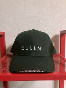 新品★CULLNI クルニ ベースボールキャップ ダークグリーン　フリーサイズ