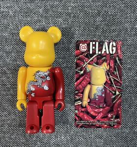 ベアブリック シリーズ24 FLAG フラッグ ブータン王国 Bhutan 国旗 100% BE@RBRICK メディコムトイ 