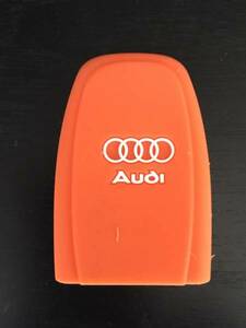 新品即決 AUDI スマートキーカバー オレンジ A3 A4 A5 A6 A7 A8 Q3 Q5 Q7 TT TTS S3 S4 S5 S6 S7 S8 SQ3 SQ5 SQ7 RS4 RS5 RS7