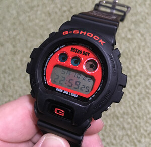 【稼働中/箱付き】G-SHOCK DW-6900 手塚治虫生誕80周年記念モデル 1000本限定 鉄腕アトム 三つ目 2008年発売