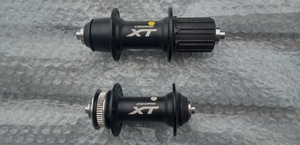 シマノ SHIMANO XT HB-M785 FH-T780 F100mm R135mm 前後クイック 32H シマノ8.9.10速フリー送料無料