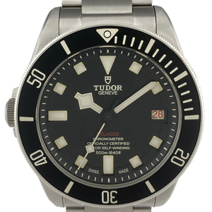 チュードル TUDOR チューダー ペラゴス 25610TNL 腕時計 チタン 自動巻き ブラック メンズ 【中古】