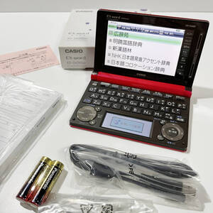 CASIO カシオ EX-word DATAPLUS6 XD-D6000RP 電子辞書 新品未使用 レッド データプラス