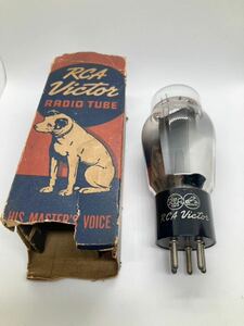 真空管 RCA 46 NOS 元箱痛みあり　/ウエスタンエレクトリック Western Electric NEC GE 真空管アンプ　真空管ラジオなどに