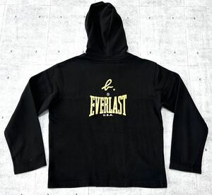 agnes b. × EVERLAST ハーフジップ センターポケット パーカー　　アニエスベー エバーラスト フーディー スウェット レディース 柳9598