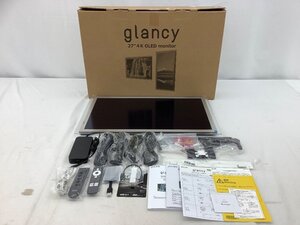 JOLED glancy/モニター/有機EL/27インチ/4K EPS269Q01DA 通電のみ確認済 付属品現状 ジャンク品 ACB