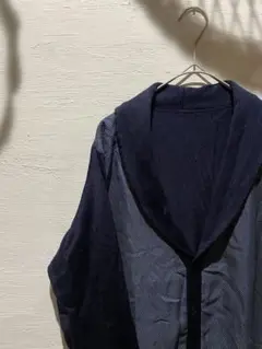 カモシダ UnitedArrows シルクショールカラーカーディガン