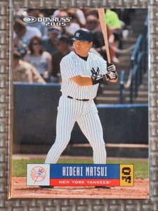 2005 Donruss #272 HIDEKI MATSUI New York Yankees Yomiuri Giants