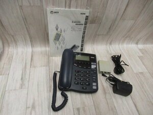 ▲Ω ZM2 12409※保証有 NTT デジタル電話機 S-2000(B) 自動高速リダイヤル機能付 取説 / DSU付 チケット1番取り！！