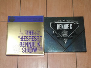 初回限定盤 CD＋DVD★BENNIE K / BEST OF THE BESTEST & BENNIE K THE“BESTEST”BENNIE K SHOW ベストアルバムCD2枚セット 