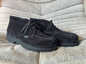 新品未使用 Paraboot for Arpenteur Chukka Black Suede 