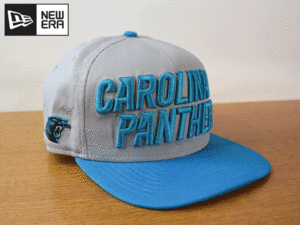 1円スタート!【未使用品】(M-Lフリーサイズ)NEW ERA 9FIFTY NFL CALORINA PANTHERS パンサーズ ニューエラ キャップ 帽子 男女兼用 K172