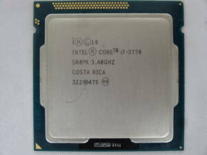 ★Intel /CPU Core i7-3770 3.40GHz 起動確認済み！★②