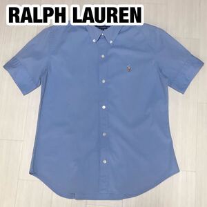 RALPH LAUREN SPORT ラルフローレン スポーツ 半袖シャツ 9 ブルー 刺繍ポニー