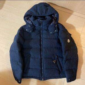 超希少 極美品 MONCLER モンクレール MAYA マヤ BEAMS別注 ネイビー ツイード サイズ0 Sサイズ相当 メンズ