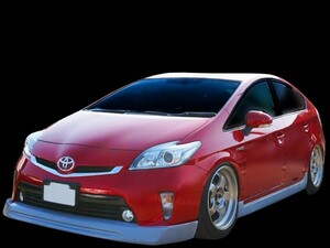 プリウス 30プリウス 30 ZVW30 フロントハーフ エアロ FRP 未塗装 社外品 PRIUS トヨタ TOYOTA