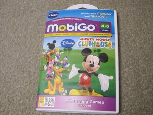 D1131-モビゴ　mobigo　ソフト　知育玩具　英語　ミッキーマウス