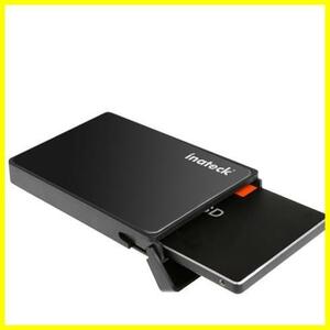 Inateck 2.5型 USB 3.0 HDDケース外付け 2.5インチ厚さ9.5mm/7mmのSATA-I, SATA-II, SATA-III, SATA HDD/SSDに対応 着脱は工具不要