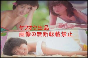 ◎豪華◎大量まとめて◎限定１名様◎貴重◎酒井法子◎切り抜きクリアブック3冊◎