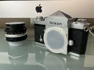 とても綺麗なNikon NewF 732万台 アイレベルファインダー NIKKOR-H 28mm 3.5レンズ