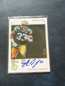 2019Panini Encased Aaron Jones AUTO/20