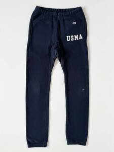 70s 単色タグ 復刻 champion USMA リバースウィーブ スウェット パンツ L ヴィンテージ ビンテージ リバース 軍物 単タグ BEAMS 別注