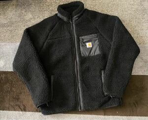 新品☆Carhartt(カーハート)フリースボアジャケットL BK☆