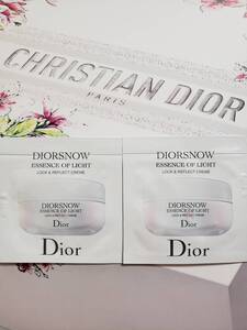 新品★Dior ディオール スノー エッセンス オブ ライト スノー アルティメット リフレクション クリーム＜薬用クリーム＞★サンプル2個