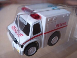 CHORO-Q チョロQ 高規格救急車 日本仕様 レスキュー隊 消防隊 RESCUE Ambulance toy car miniature car