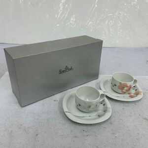 N443-O15-7003 Rosenthal ローゼンタール スタジオライン カップ&ソーサー ペア 2客セット 洋食器 箱付き ⑩