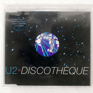 U2/DISCOTHEQUE/ISLAND RECORDS CIDX 649 CD □