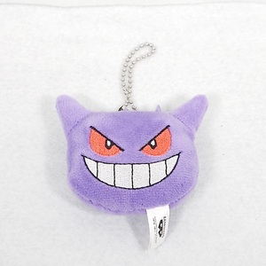 ポケットモンスター ボールチェーン付きフェイスぬいぐるみ ゲンガー 新品 ぬいぐるみ プライズ バンプレスト