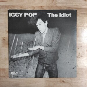 LP 美品 PROMO/見本盤白ラベル 日本RCAオリジナル IGGY POP イギー・ポップ/THE IDIOT 愚者[1977年国内盤:解説付き:RVP-6189]★David Bowie