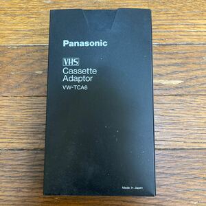 Panasonic（パナソニック）Cassette Adaptor VHSカセットアダプター V W-TCA6 