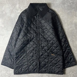 90s 英国製 Barbour LIDDESDALE 中綿 キルティング ジャケット L / 90年代 オールド バブアー リッズデール 3ワラント イングランド製