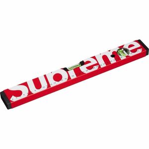 新品 Supreme 24AW Meterex Spirit Level シュプリーム メテレックス スピリット レベル 水準器 Box Logo ボックス ロゴ Red レッド 赤