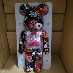 flora flor@ ベアブリック 400％ BE@RBRICK BEARBRICK PUNK DRUNKERS メディコムトイ MEDICOM TOY kaws パンクドランカーズ