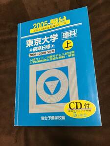 駿台　東京大学　前期　2000〜2004年　開封済CD付