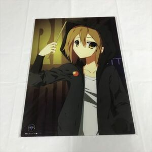 B23604 ◆田井中律　けいおん あいすとちょこ/七尾奈留　A4サイズ クリアポスター ★同梱で送料追加なし★