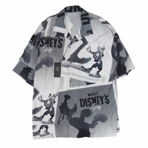 PORTER CLASSIC ポータークラシック DISNEY V/P PC ALOHA COLLECTION ALOHA SHIRT GOOFY ディズニー グーフィー アロハ シャツ【中古】