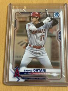 2021 Bowman Chrome Shohei Ohtani #27 Los Angeles Angels