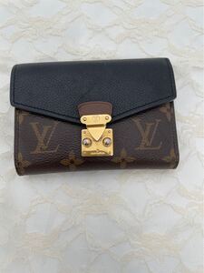 LOUIS VUITTON ルイヴィトン　ポルトフォイユ　パラス　三つ折り財布　コンパクト