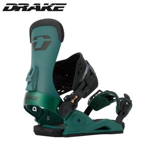 1円スタート SNB/2025 DRAKE ドレイク RELOAD LTD リロードリミテッド M/L Green/Black 日本正規品 スノーボード バインディング 日本限定