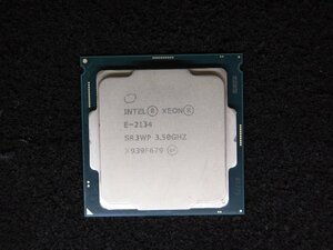 【T896】CPU★XEON E-2134 3.50GHz