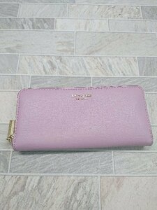 ◇ KATE SPADE NEW YORK ケイト PWRU7774 ラウンドファスナー SYLVIA SLIM 財布 パープル系 レディース P