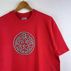 ビンテージ 90s【KING CRIMSON】Tシャツ USA製 L キングクリムゾン 古着 英国 UK ロックT バンドT プログレ PINK FLOYD LED ZEPPELIN YES