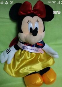 ☆販売終了☆ TDR ディズニー ビビディバビディブティック限定 白雪姫コスチューム ミニー ぬいぐるみ