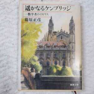 遥かなるケンブリッジ 一数学者のイギリス (新潮文庫) 藤原 正彦 訳あり ジャンク 9784101248042